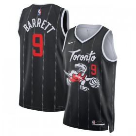 Camiseta Hombre Toronto Raptors RJ Barrett 2025-26 Nike City Edition Negro Swingman
